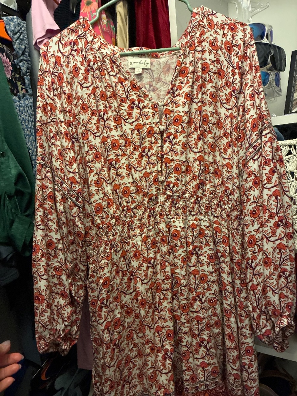 Long sleeve short dress